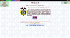 Desktop Screenshot of heralcol.chlewey.net