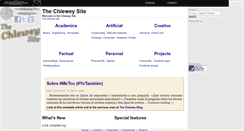 Desktop Screenshot of chlewey.net