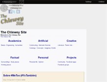 Tablet Screenshot of chlewey.net